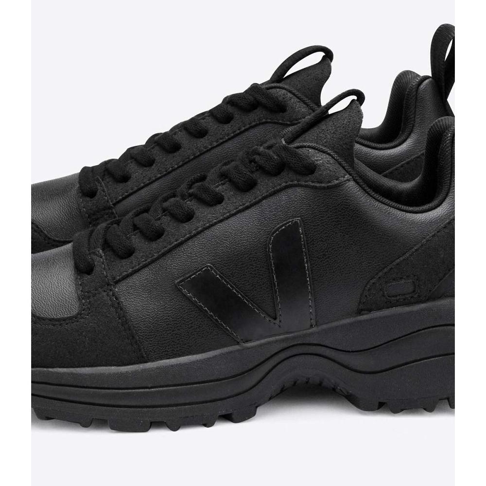 Adidasi Alergare Barbati Veja VENTURI VEJA X RICK OWENS Negrii | RO 150LIS